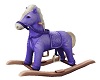 *PFE Purple Rocker Horse