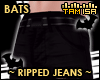 ! BATS Ripped Jeans