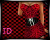 Red Wild Leopard Dress