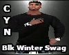 Blk Winter Swag