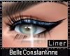BC BEL LINER BLUE GLITER