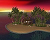 Sunset Tropical Island