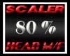 SCALER 80% HEAD
