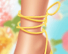 Tina Yellow Sandals