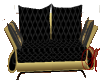 *KR-Black Gold Couch