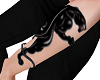 Black panther tattoo