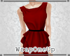 w| Red OL Dress