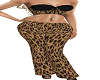 Cheetah Corset Outfit