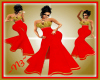 ~N3~RED/GOLD GOWN XBM