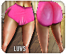 Pink Booty Shorts XXL