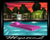 Sunset pool bar  float