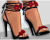 f. red peony heels