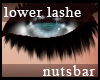 n: lower bushy lashes