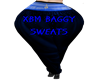 XBM BAGGY SWEATS[BLUE]