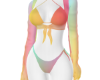 multicolor bikini