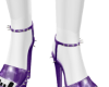 Purple Spike 1/4 Heel