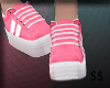 $ Pink Sneakers $