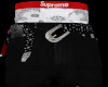 preme studded jeans