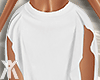 YA.White Ruffle Skirt