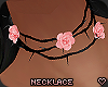 !A Thorned Choker L Pink
