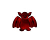 Toy Bat Plush Red