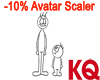 KQ -10% Avatar Scaler