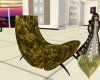 Gold couple Chaise