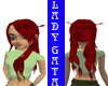 ~LG~ RED CHINEYE HAIR