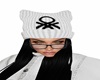 Black Hair Winter Hat