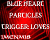 𝕁| Blue Heart Lights
