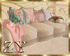 ZY: Cute Flowery Sofa