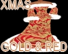 XMAS GOLD RED