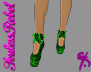 Weed Grn Ballet Slippers