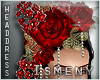 [Is] Roses Headdress Red