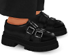 𝓁. black loafers