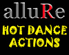 allure hot dance actions