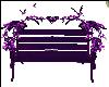 purpel bench