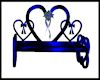 Blue Hearts Bench