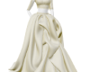 white gown