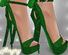 Green Xmas Heels