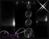 Q Noir Animated Speakers