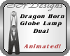 Dragon Globe Lamp Dual