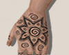 cFz Tatto Hand Flower