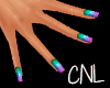 [CNL] Rainbow manicure
