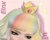 e. princess peach crown