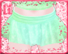 |H| Green Pretty Skirt M