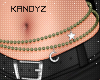 !!K Waist Beads Greeny