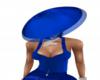 Royal Blue Fancy Hat