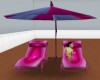 Pink Beach Chair{MA}