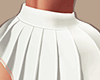 Mini Pleated Skirt White